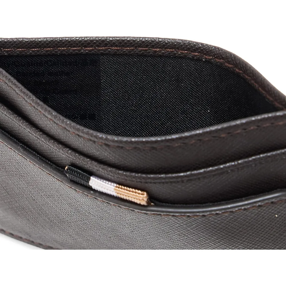 TARJETERO HUGO BOSS ZAIR CAFÉ HOMBRE