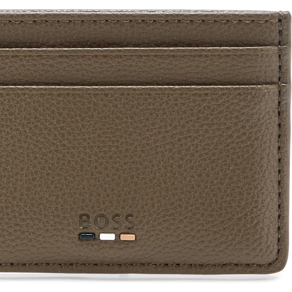 TARJETERO HUGO BOSS RAY OLIVO HOMBRE