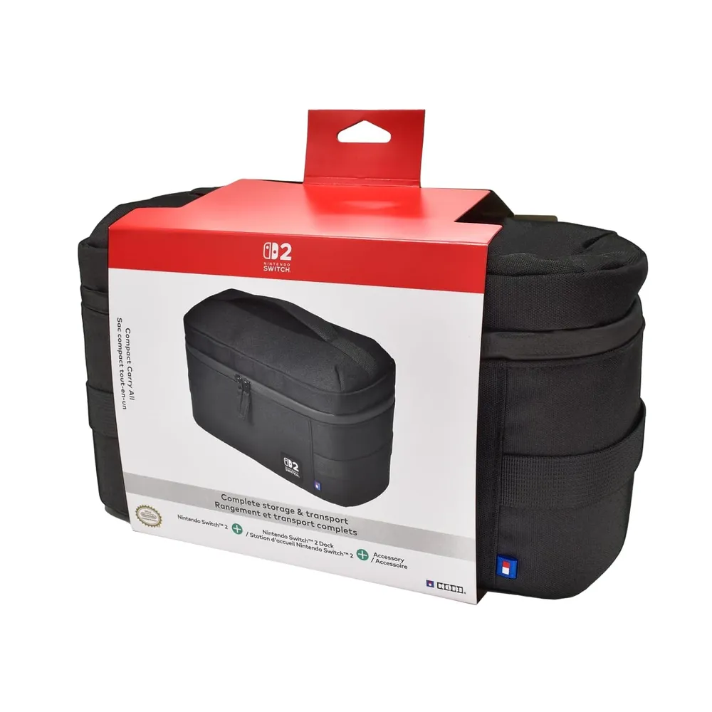 Bolsa de Viaje Para NintendoSwitch 2 Licenciado por Nintendo | Negro