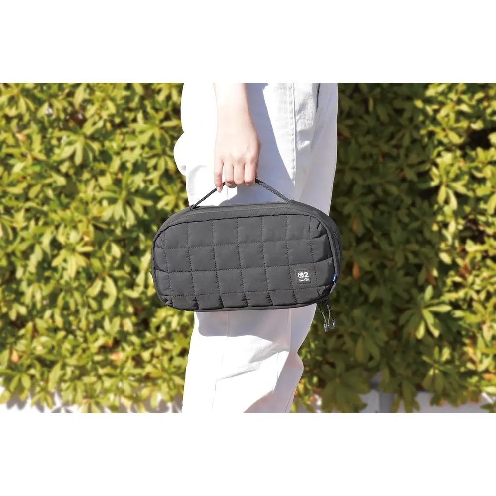 Estuche Puff Pouch Para Nintendo Switch 2 Licenciado por Nintendo | Negro