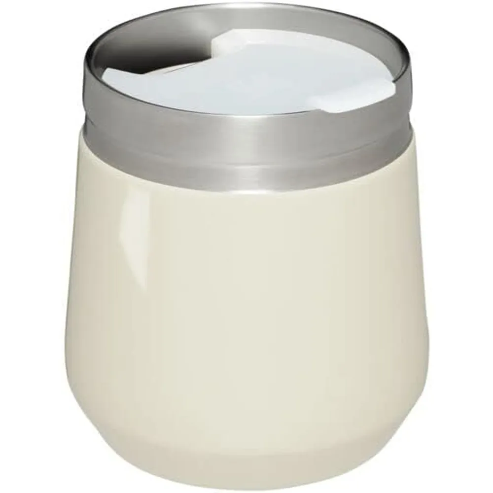 Stanley Wine Tumbler 10 oz de acero inoxidable - Pack de 4 | Cream Gloss
