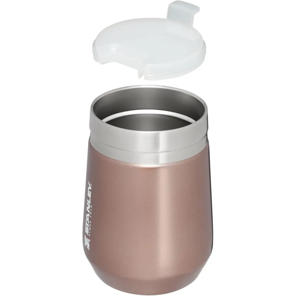 Stanley Wine Tumbler 10 oz (Pack de 4) | Rose Quartz Glow