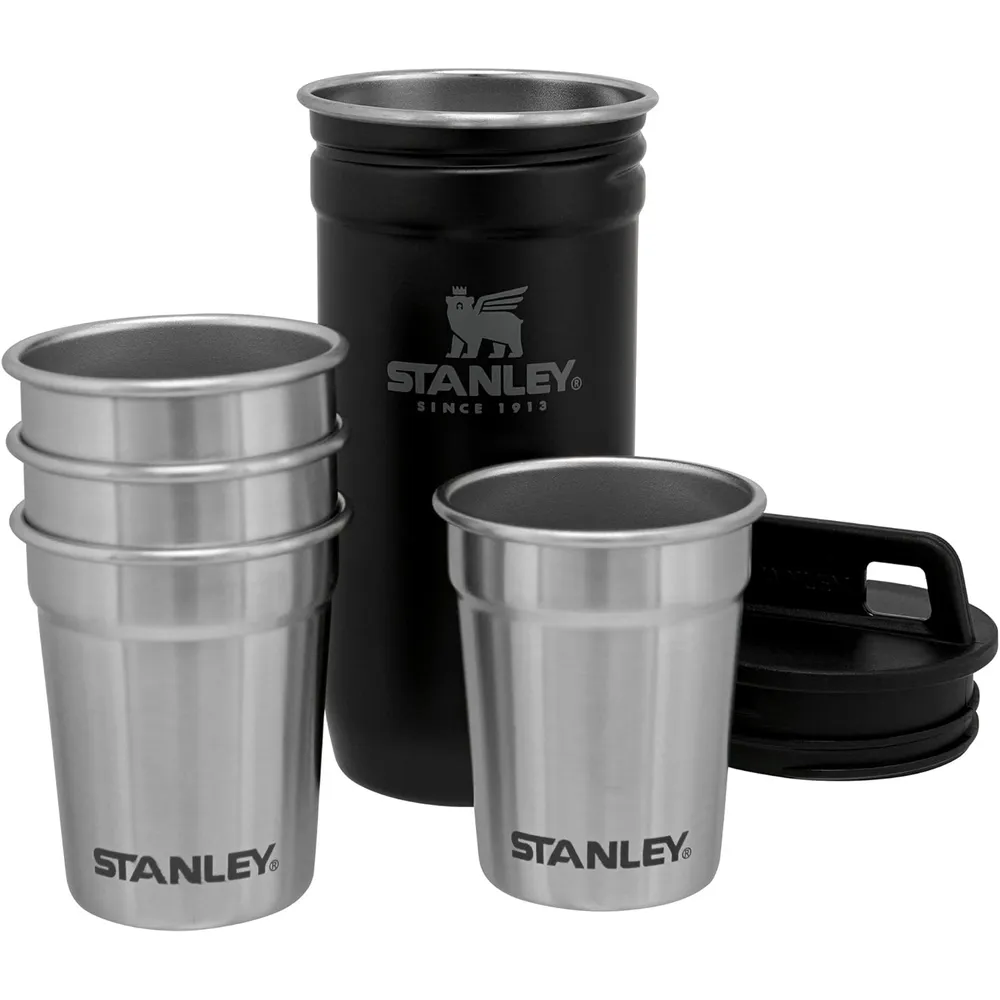 Stanley Adventure – Juego Flask & Shot 8 oz | Black Mate