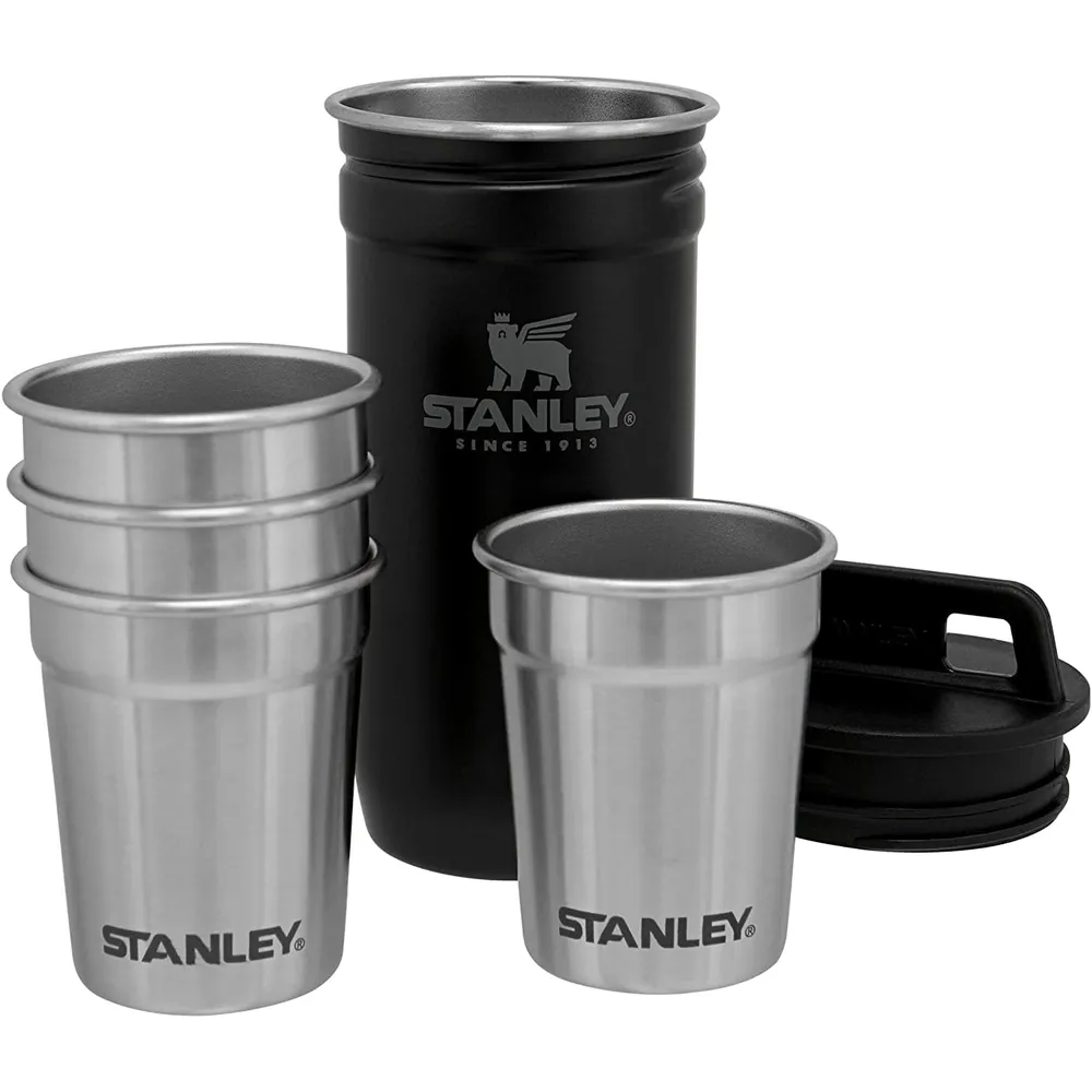Stanley Adventure – Juego Flask & Shot 8 oz | Black Mate