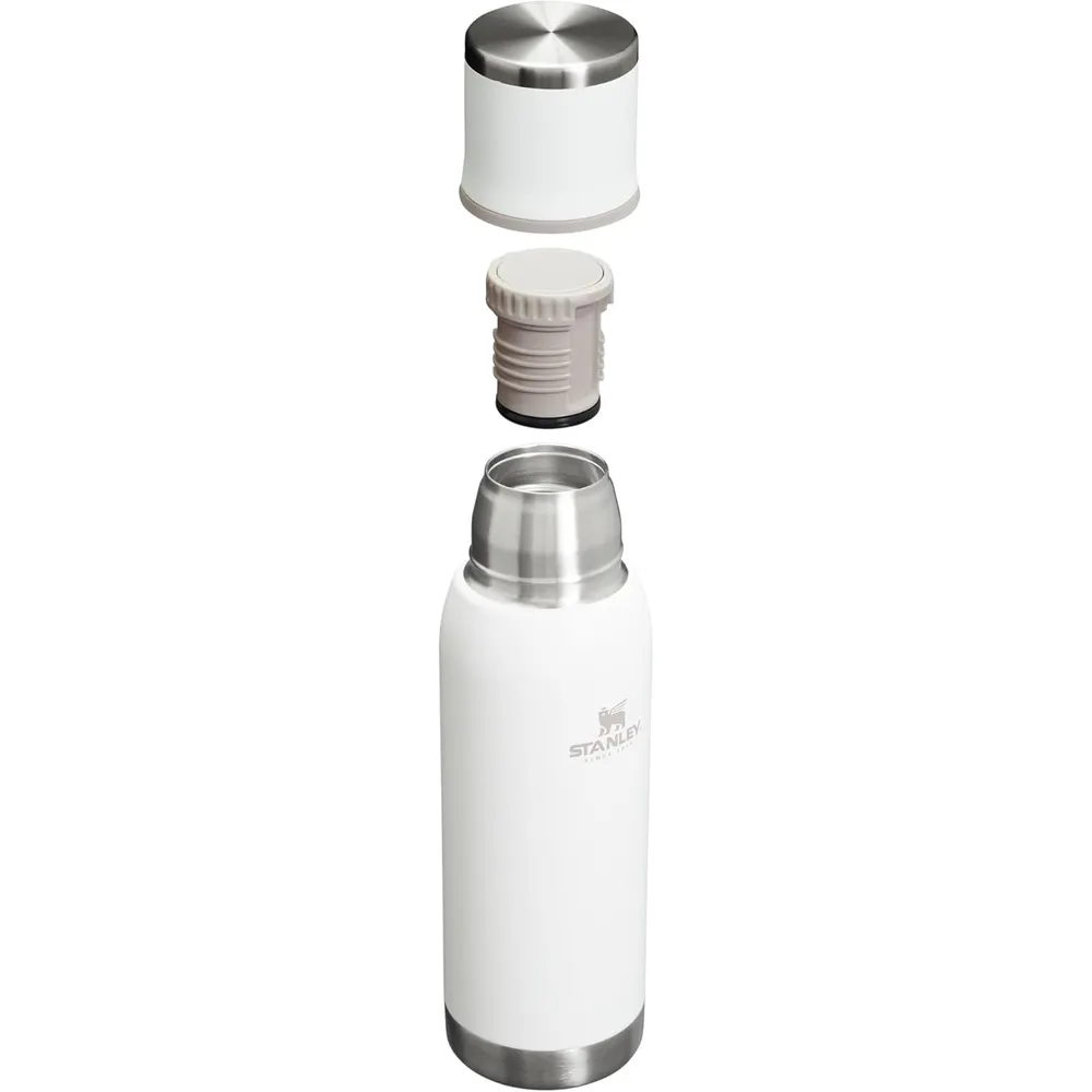 Stanley Adventure To Go – Vaso de Viaje 25 oz (Paquete de 4)  | Frost White