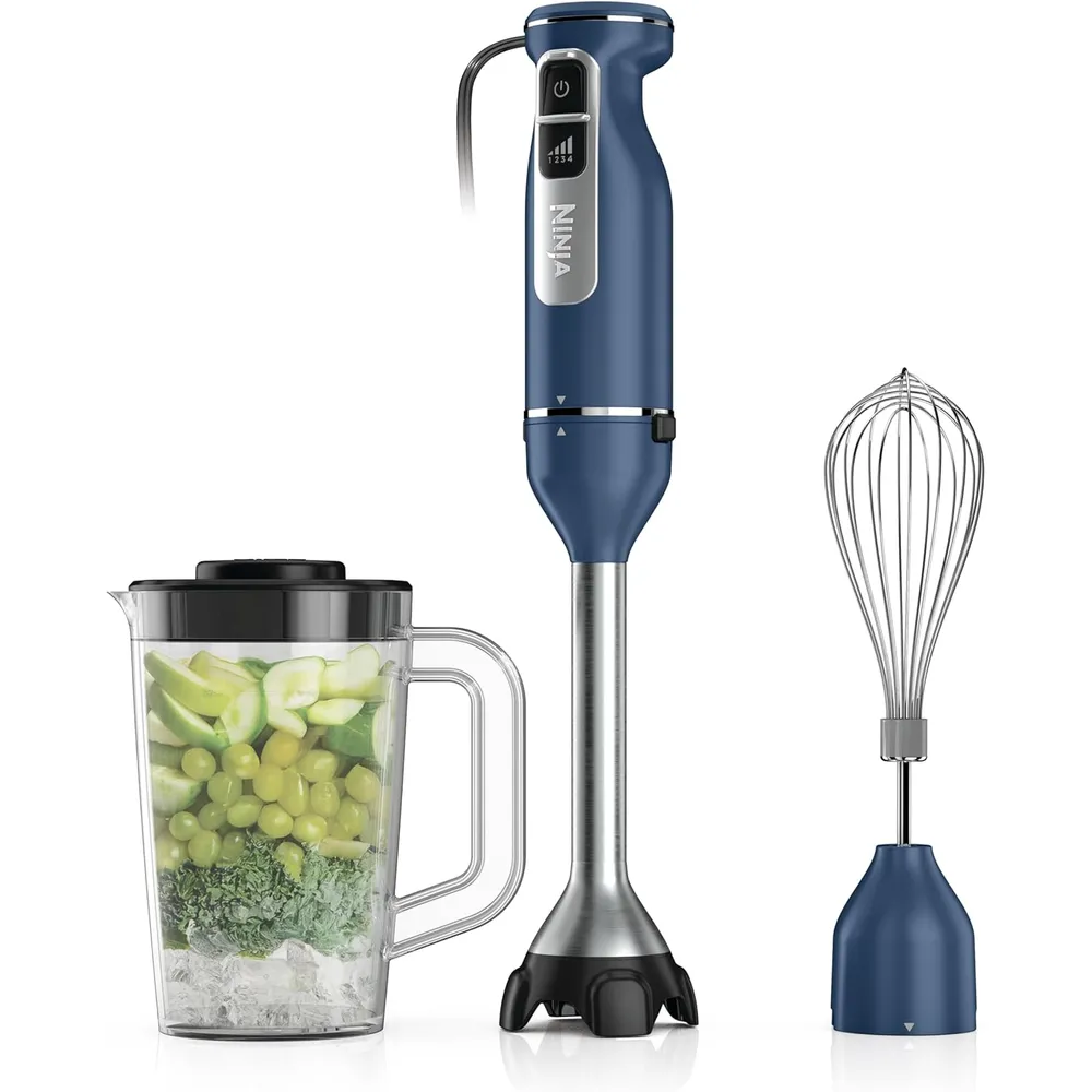 NINJA CI201ND, LICUADORA INMERSIÓN 4 TAZAS / 946 ML, 4 VELOCIDADES | AZUL