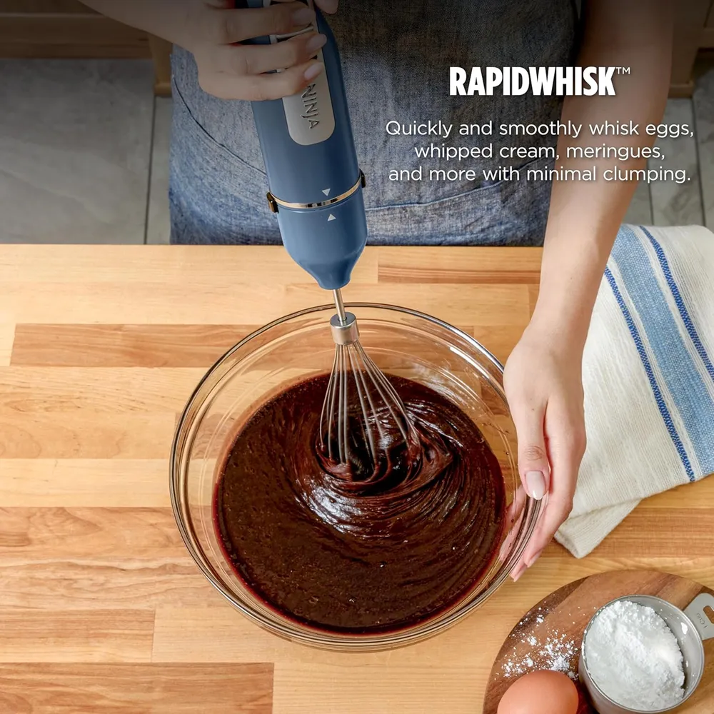 NINJA CI201ND, LICUADORA INMERSIÓN 4 TAZAS / 946 ML, 4 VELOCIDADES | AZUL