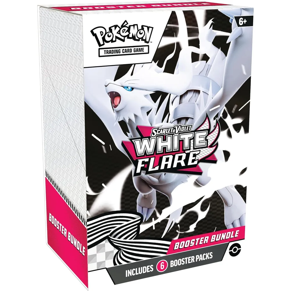 JUEGO DE CARTAS POKÉMON TCG SCARLET & VIOLET WHITE FLARE BOOSTER PACK (INGLÉS)