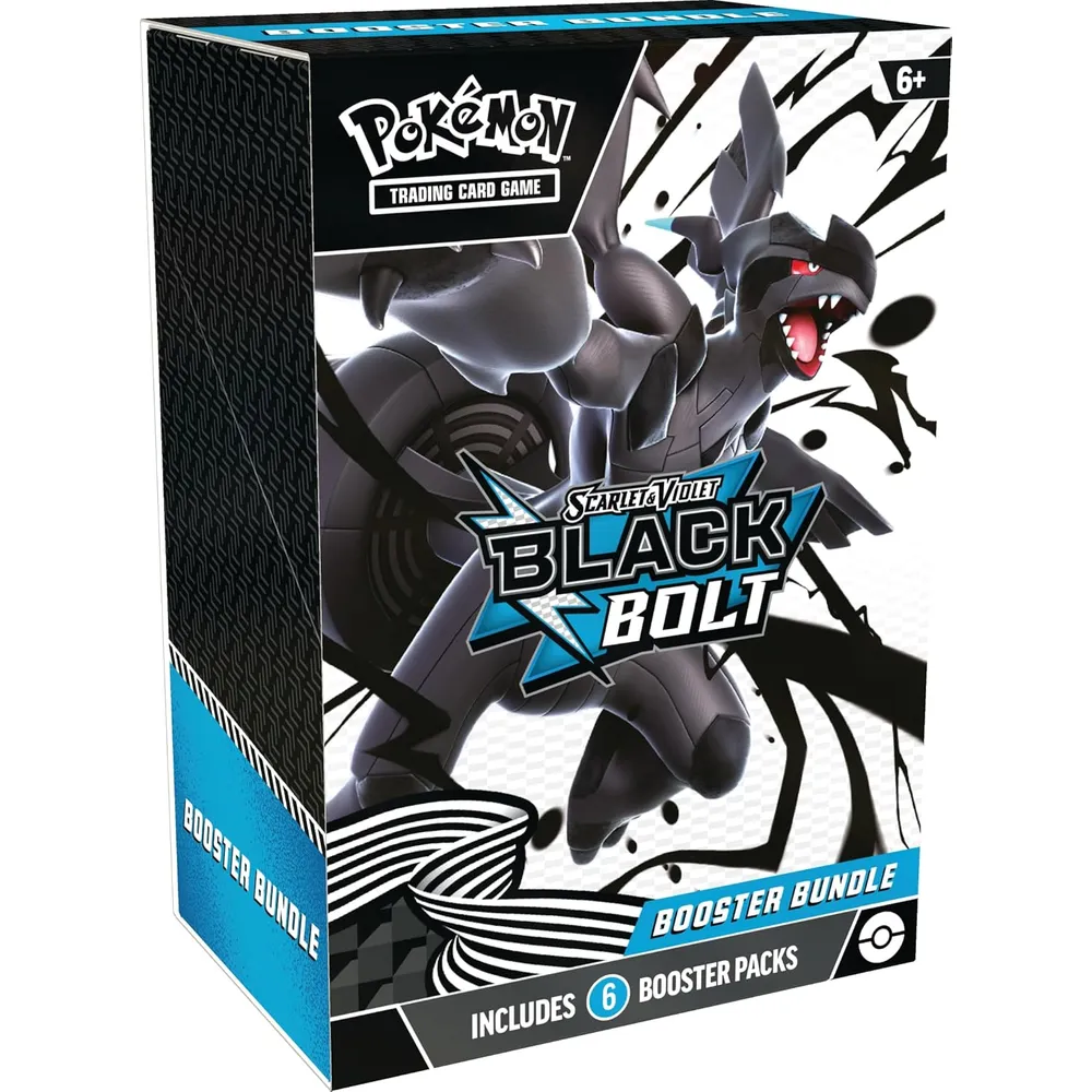 JUEGO DE CARTAS POKÉMON TCG SCARLET & VIOLET BLACK BOLT BOOSTER PACK (INGLÉS)