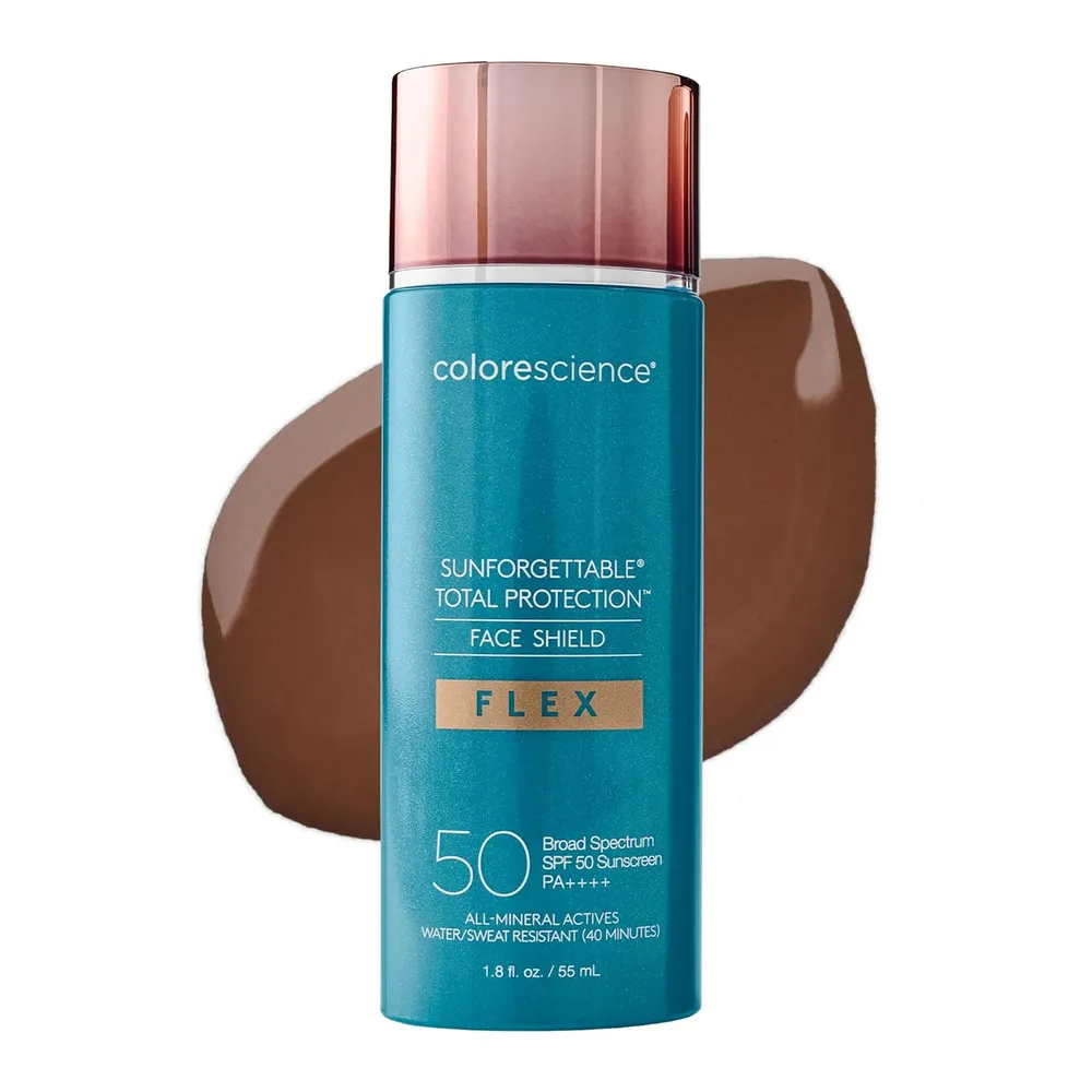 Protector facial protección total Colorescience de 1.8 fl oz / 53 ml | Rich Deep