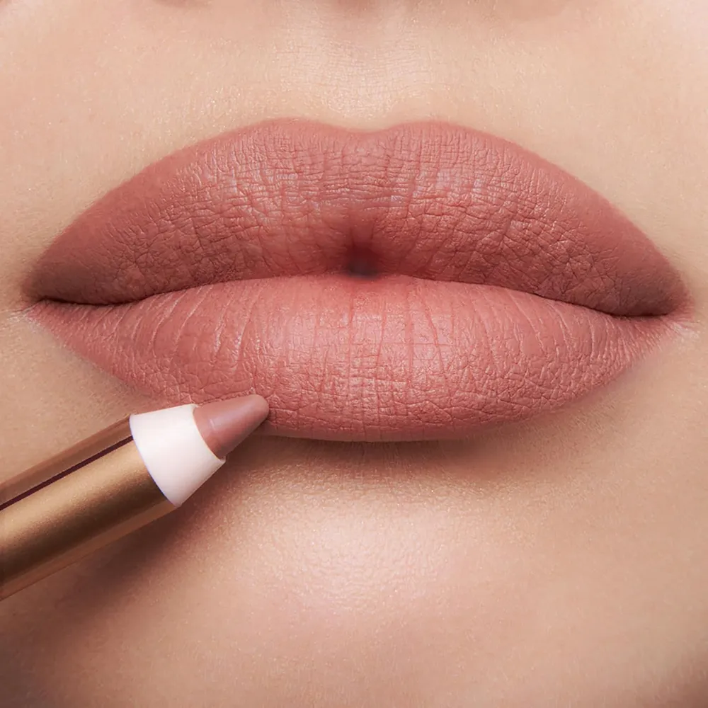 Charlotte Tilbury Lip Cheat Lápiz delineador de labios | Icon Baby - rosa nude cálido