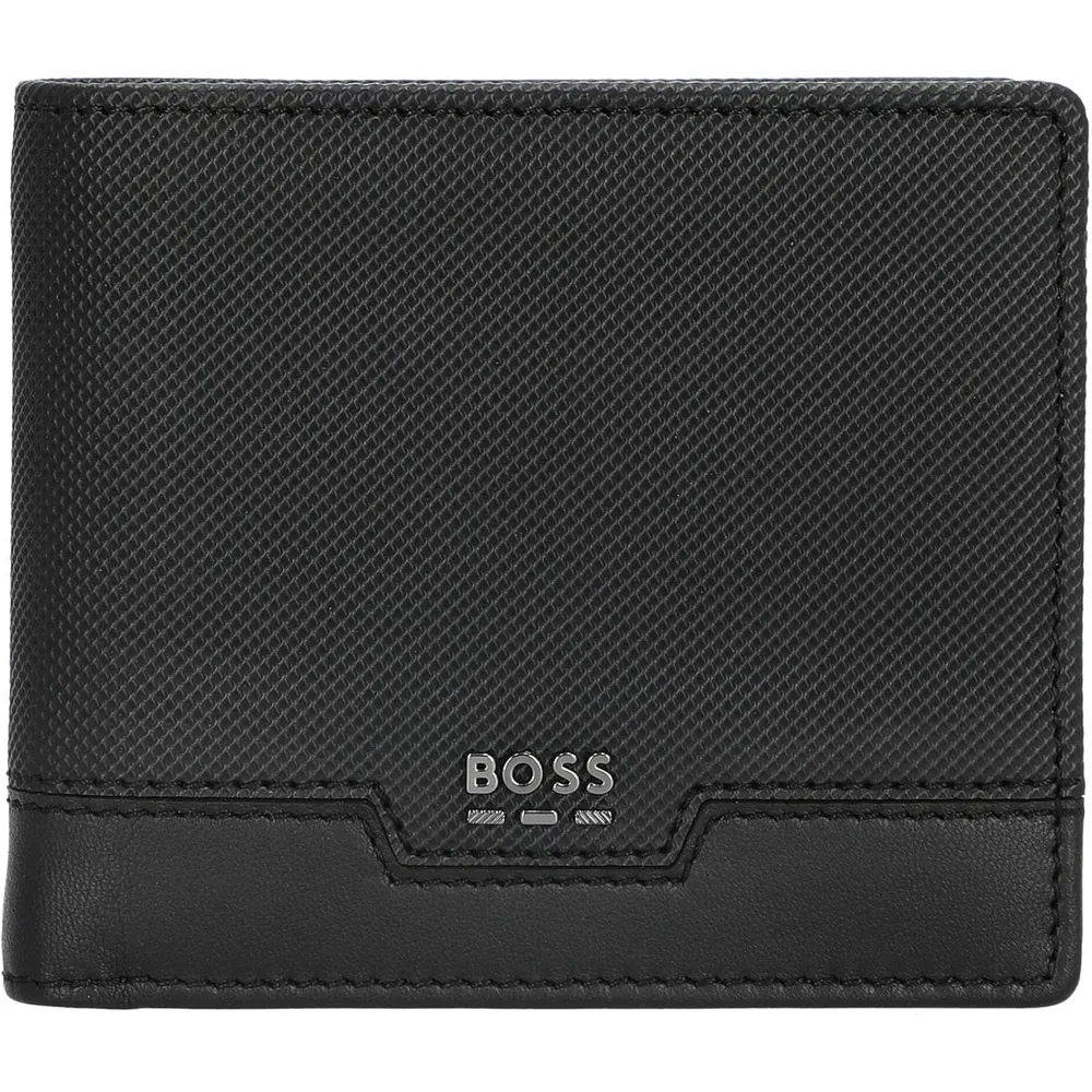 BILLETERA HUGO BOSS CULLEN 8CC NEGRO HOMBRE