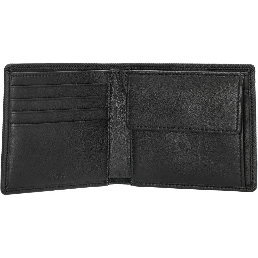 BILLETERA HUGO BOSS CULLEN 8CC NEGRO HOMBRE