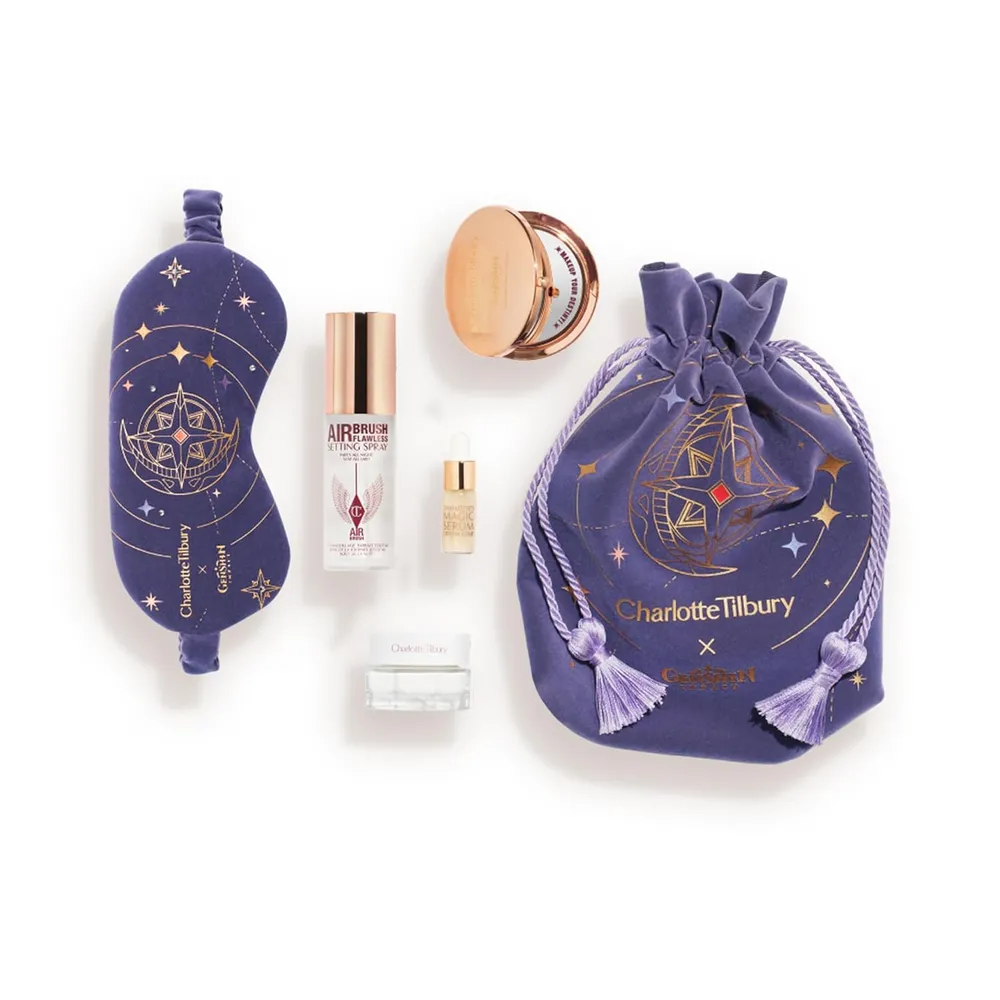 Charlotte Tilbury x Genshin Impact Starfell Treasure Kit de cuidado de la piel viaje