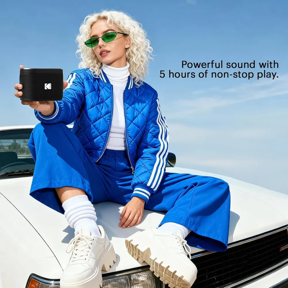 PARLANTE BLUETOOTH SOUNDBRIX KODAK  | NEGRO