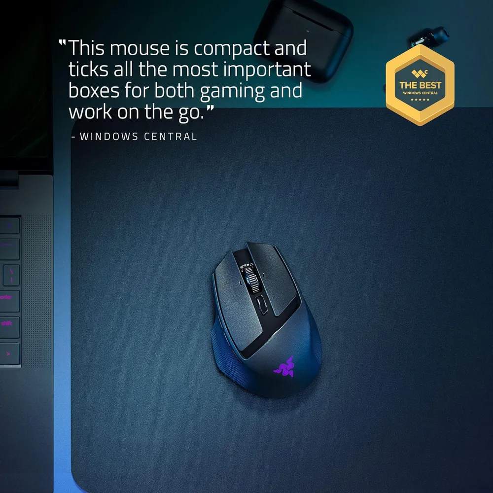 MOUSE INALÁMBRICO BASILISK MOBILE RAZER | NEGRO