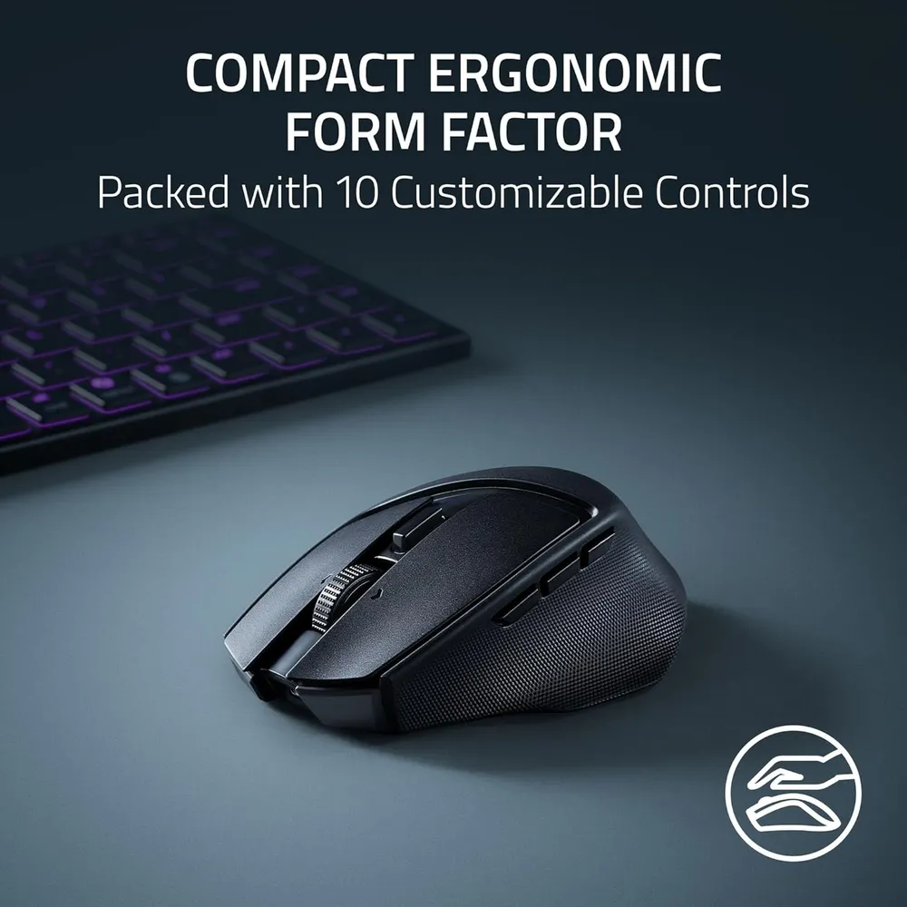 MOUSE INALÁMBRICO BASILISK MOBILE RAZER | NEGRO