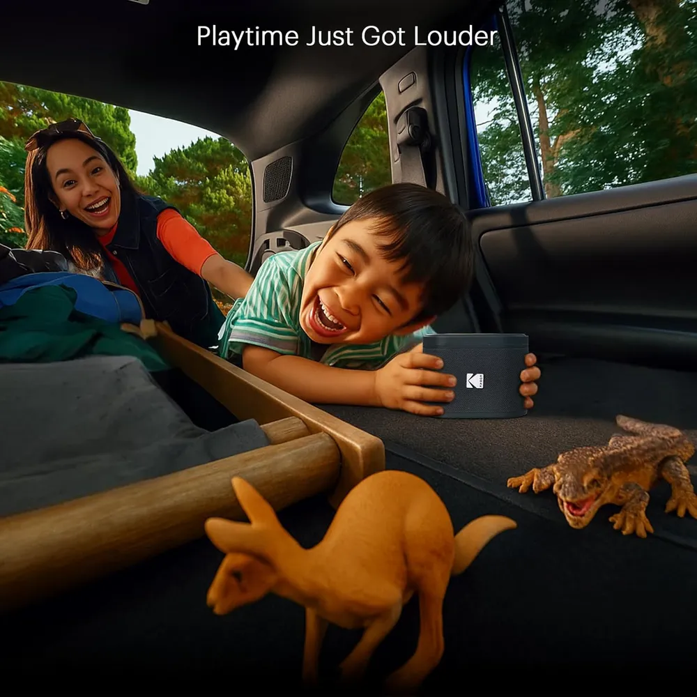 PARLANTE BLUETOOTH SOUNDBRIX KODAK  | GRIS