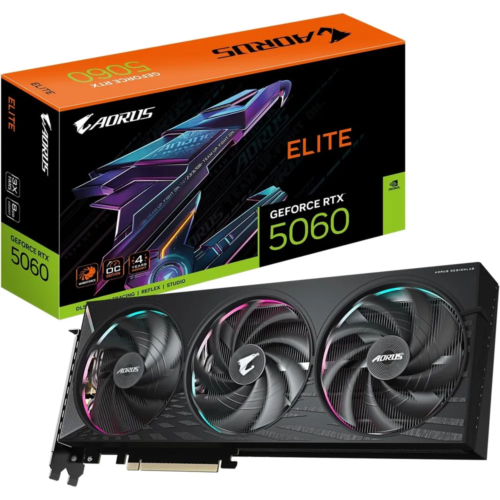 Gigabyte Aorus GeForce RTX 5060 Elite 8GB