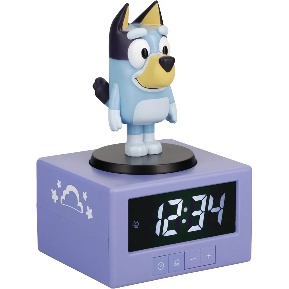 Paladone reloj despertador azul pequeño