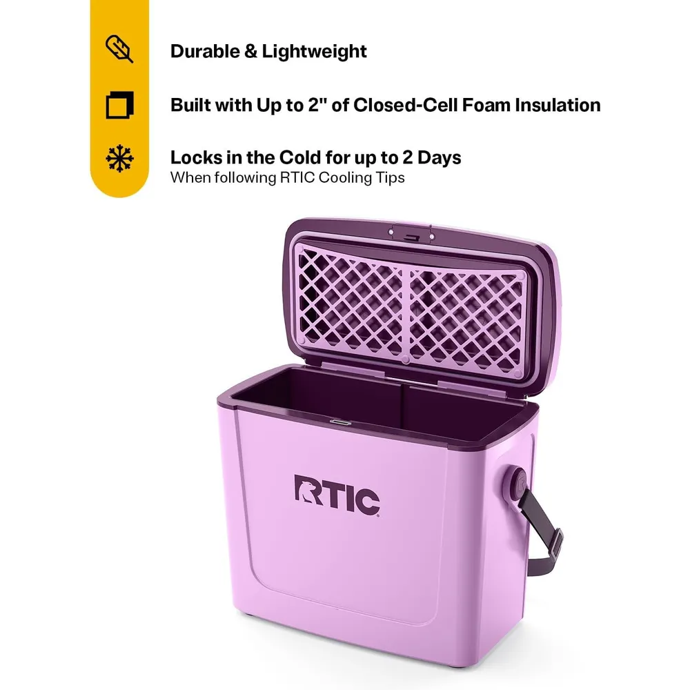 COOLER RTIC | LAVENDER / PLUM