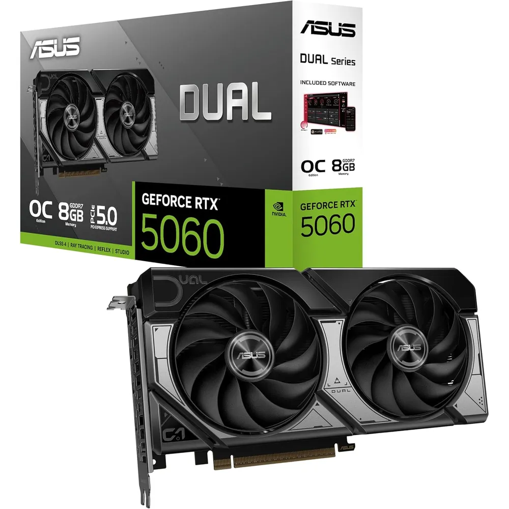 ASUS Dual GeForce RTX 5060 8GB OC