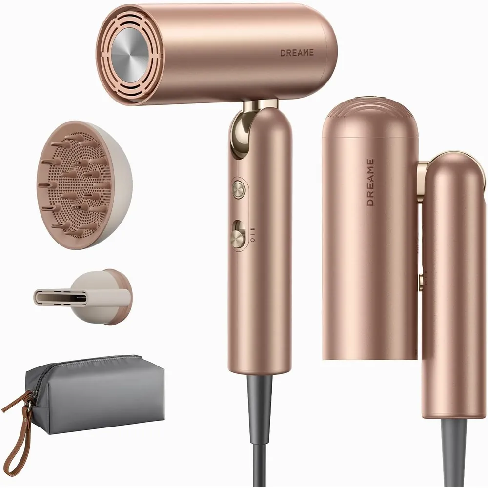 DREAME POCKET PRO SECADOR DE VIAJE CON DIFUSOR | ORO ROSA