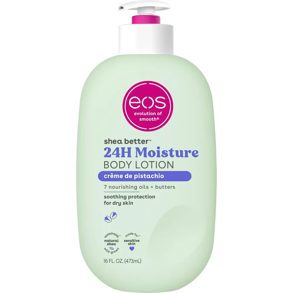 EOS LOCIÓN CORPORAL SHEA BETTER PISTACHO | 16 OZ / 473 ML
