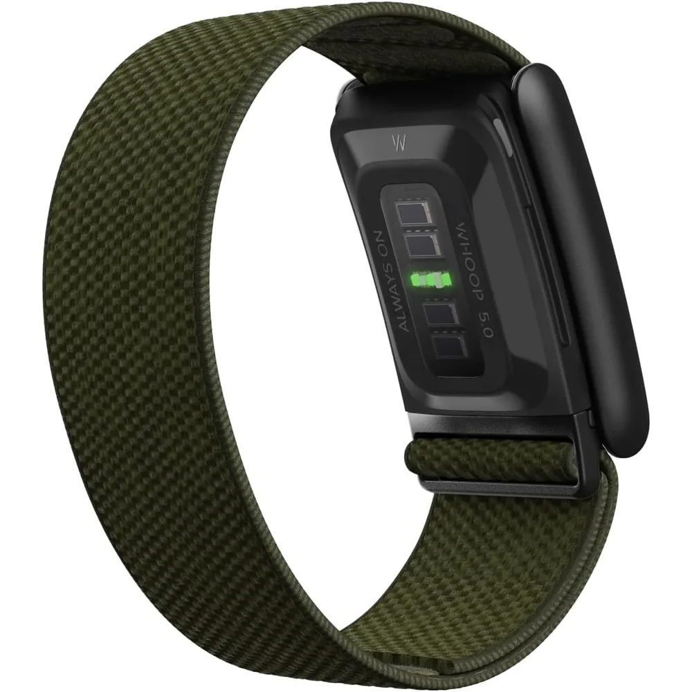 Whoop 5.0 Pulsera Salud y Deporte Correa Superknit | Bosque