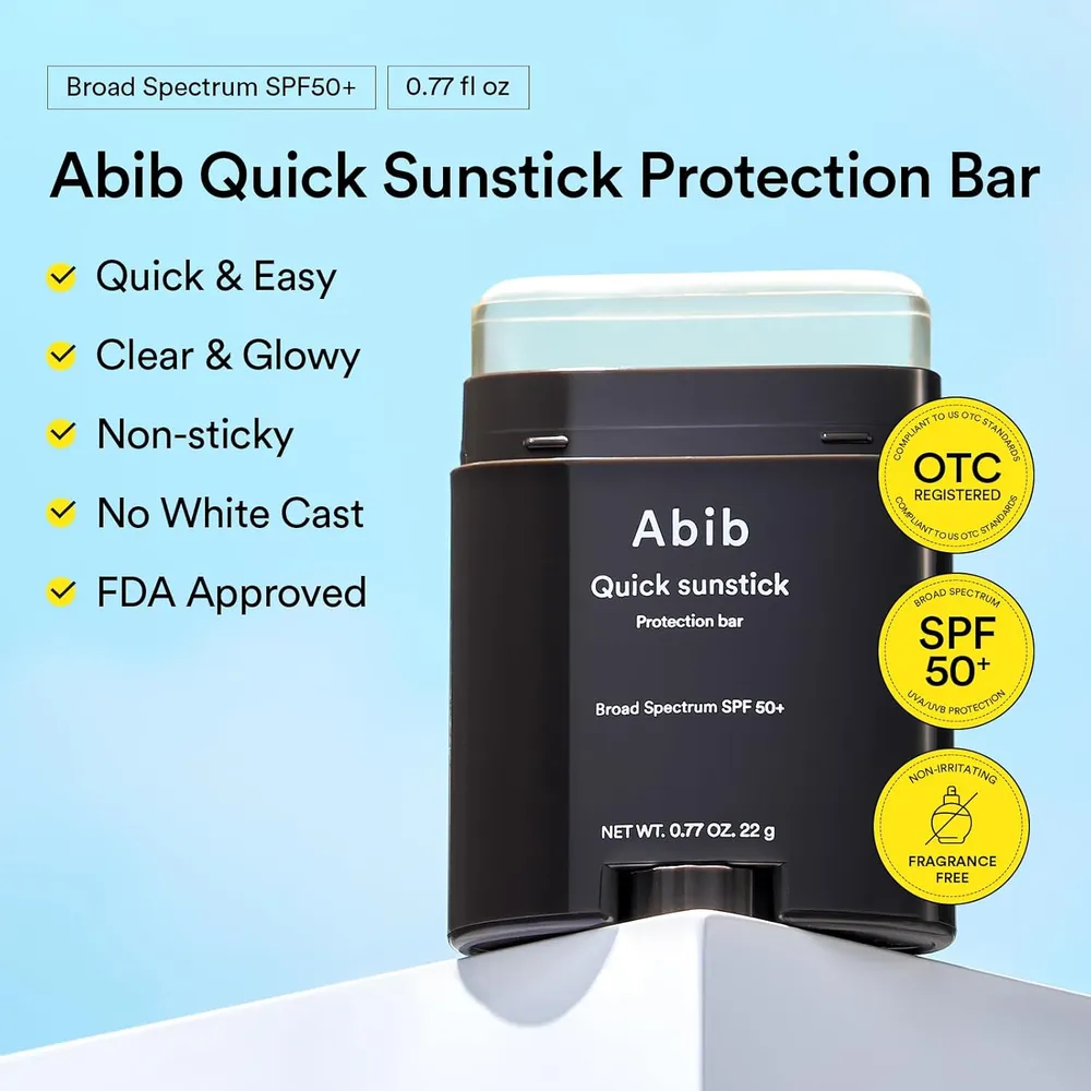 Barra protectora solar Duo Abib de 1.58 oz / 45 g | Airy & Quick