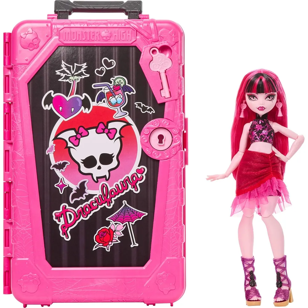 MUÑECA MONSTER HIGH SKULLTIMATE SECRETS DRACULAURA CON ACCESORIOS