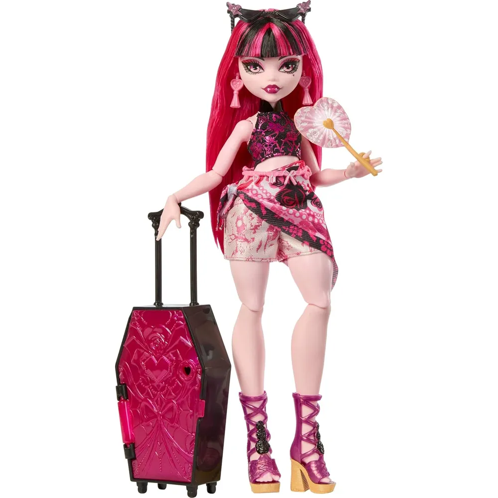MUÑECA MONSTER HIGH SKULLTIMATE SECRETS DRACULAURA CON ACCESORIOS