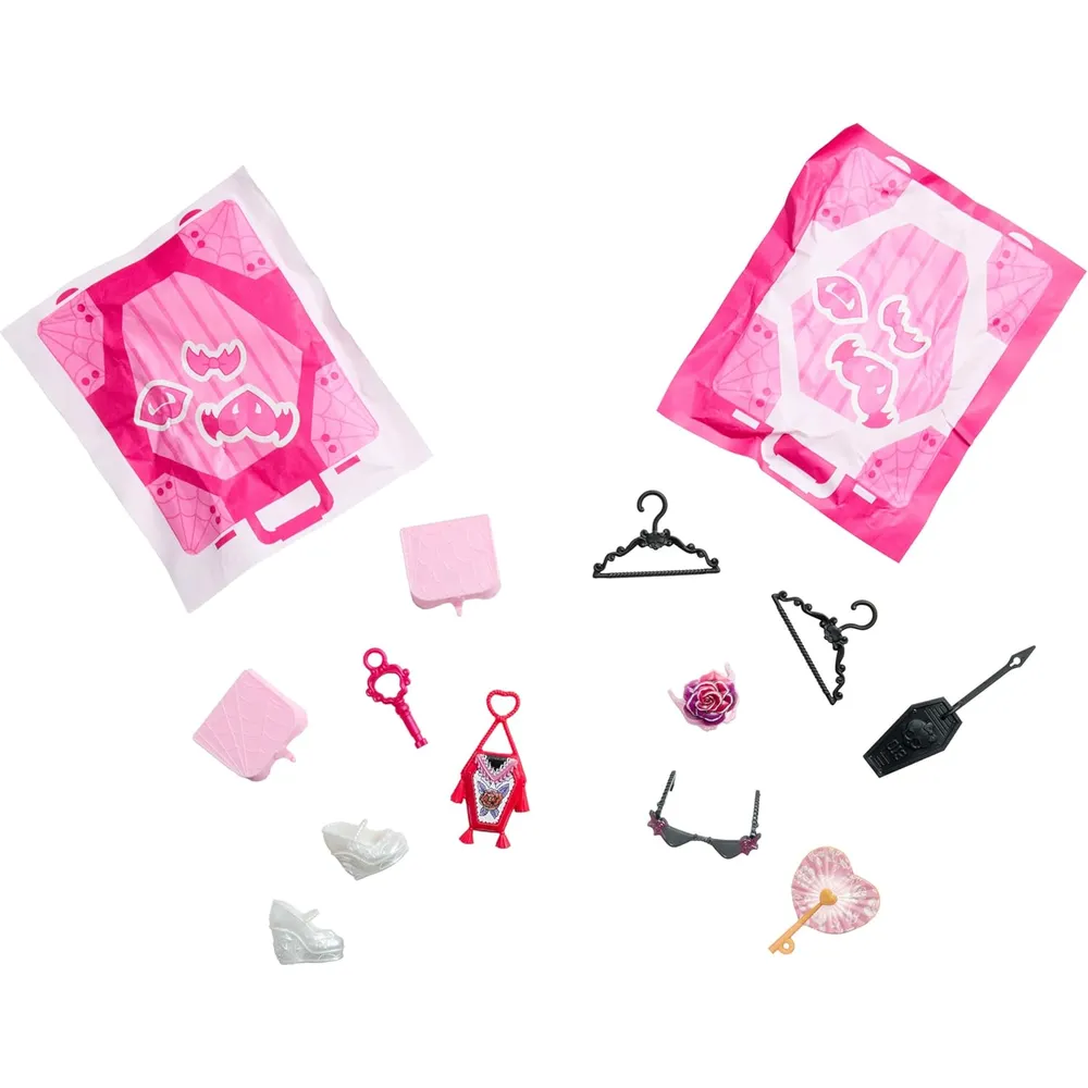 MUÑECA MONSTER HIGH SKULLTIMATE SECRETS DRACULAURA CON ACCESORIOS