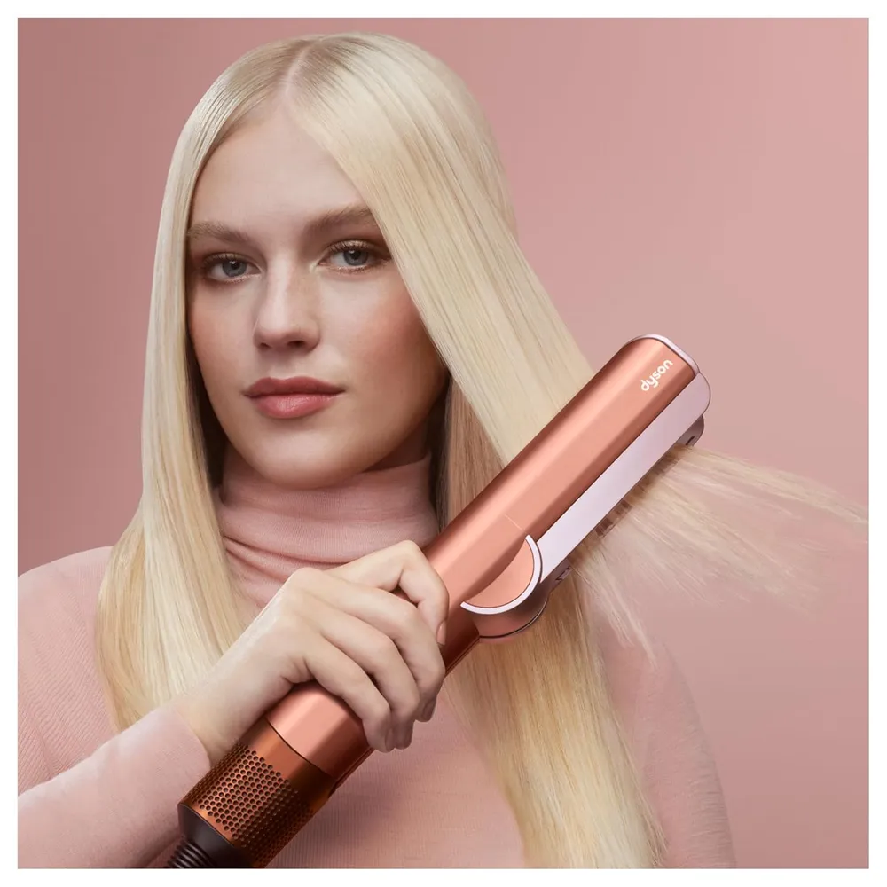 PLANCHA DE PELO AIRSTRAIT PARA CABELLO HÚMEDO / SECO DYSON | AMBER SILK