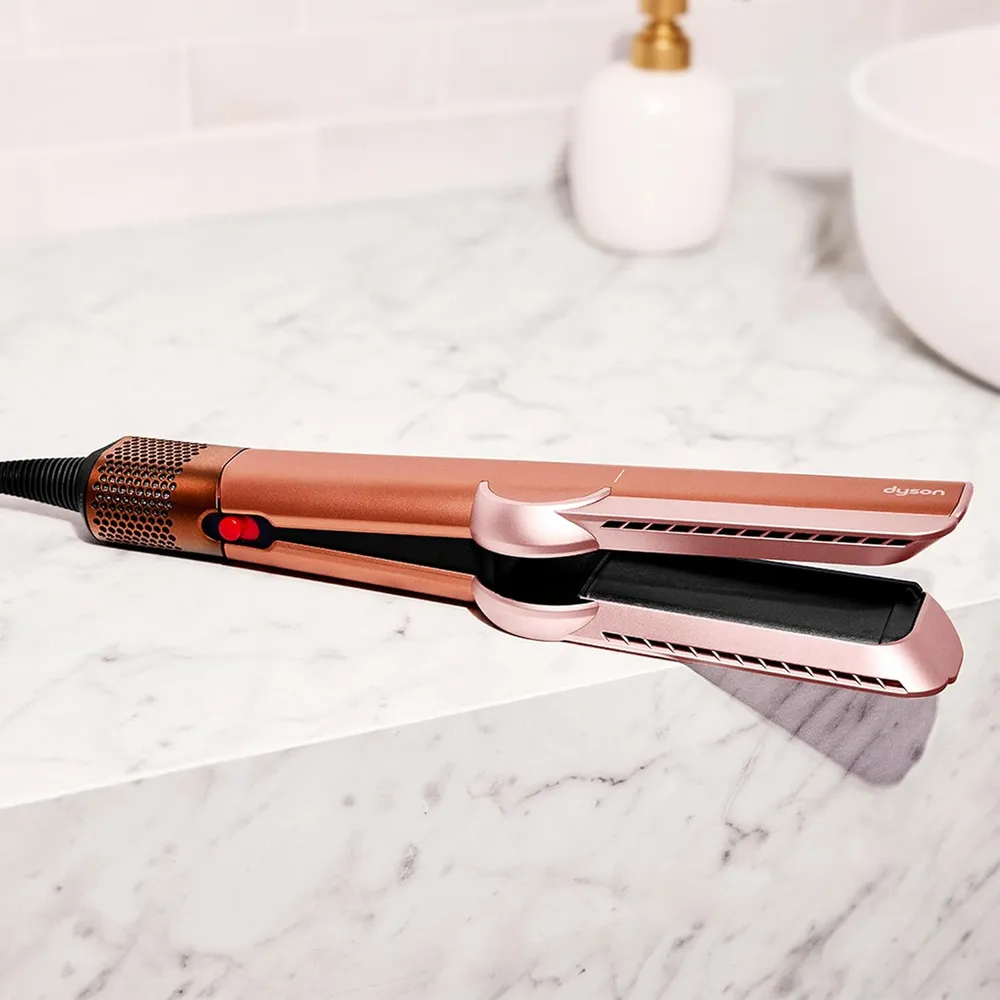 PLANCHA DE PELO AIRSTRAIT PARA CABELLO HÚMEDO / SECO DYSON | AMBER SILK