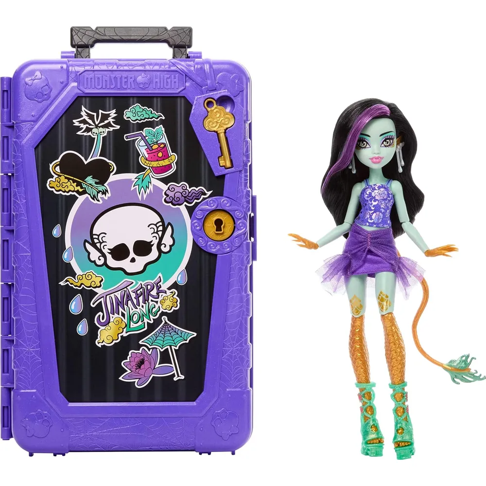 MUÑECA MONSTER HIGH SKULLTIMATE SECRETS JINAFIRE CON ACCESORIOS