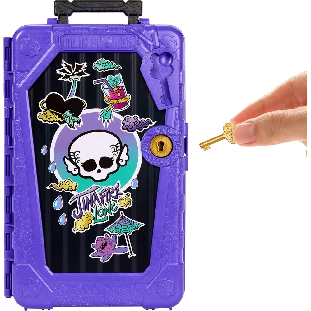 MUÑECA MONSTER HIGH SKULLTIMATE SECRETS JINAFIRE CON ACCESORIOS