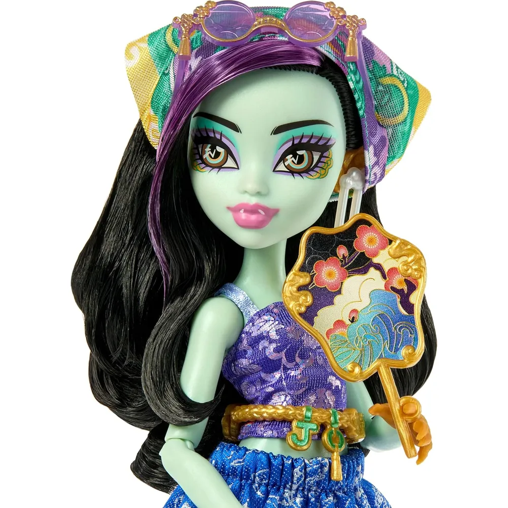 MUÑECA MONSTER HIGH SKULLTIMATE SECRETS JINAFIRE CON ACCESORIOS