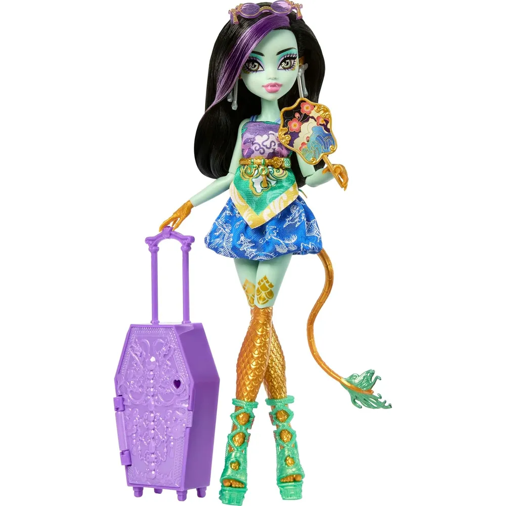 MUÑECA MONSTER HIGH SKULLTIMATE SECRETS JINAFIRE CON ACCESORIOS