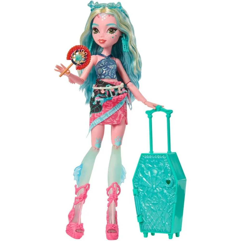 MUÑECA MONSTER HIGH SKULLTIMATE SECRETS LAGOONA BLUE CON ACCESORIOS
