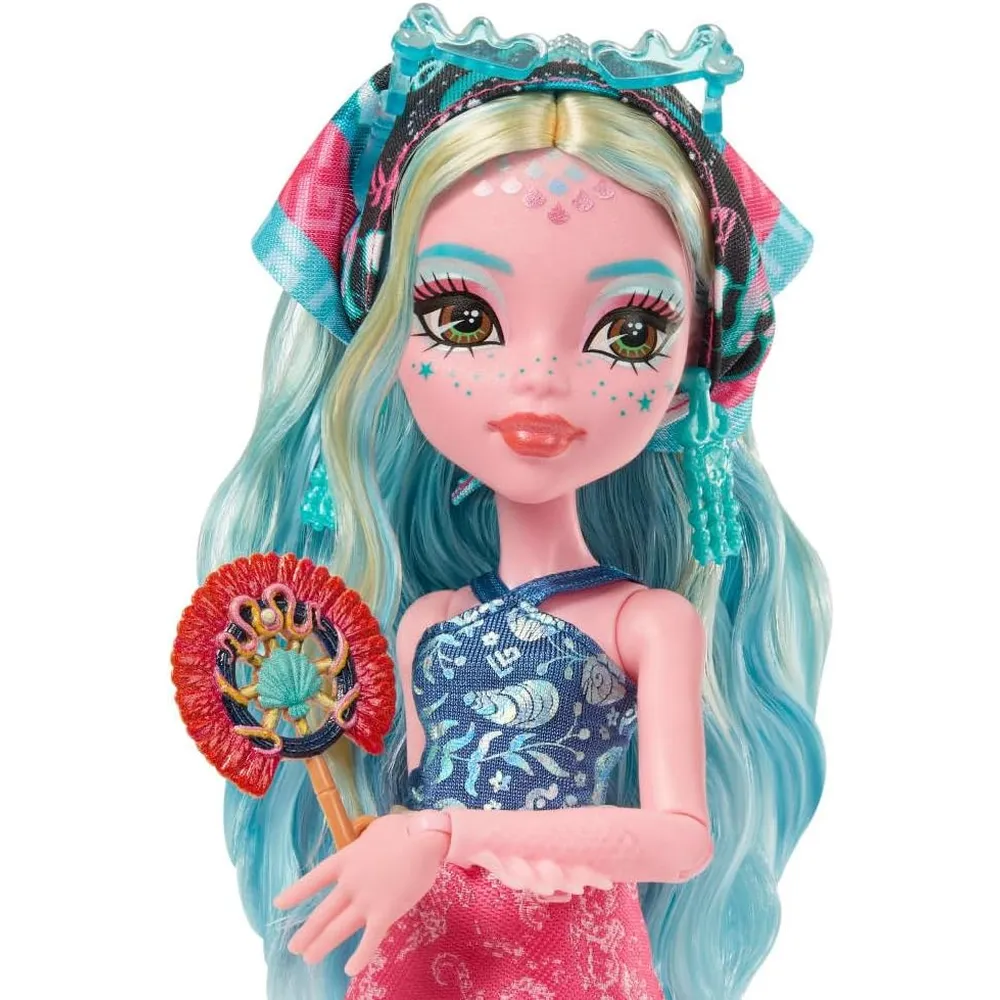 MUÑECA MONSTER HIGH SKULLTIMATE SECRETS LAGOONA BLUE CON ACCESORIOS