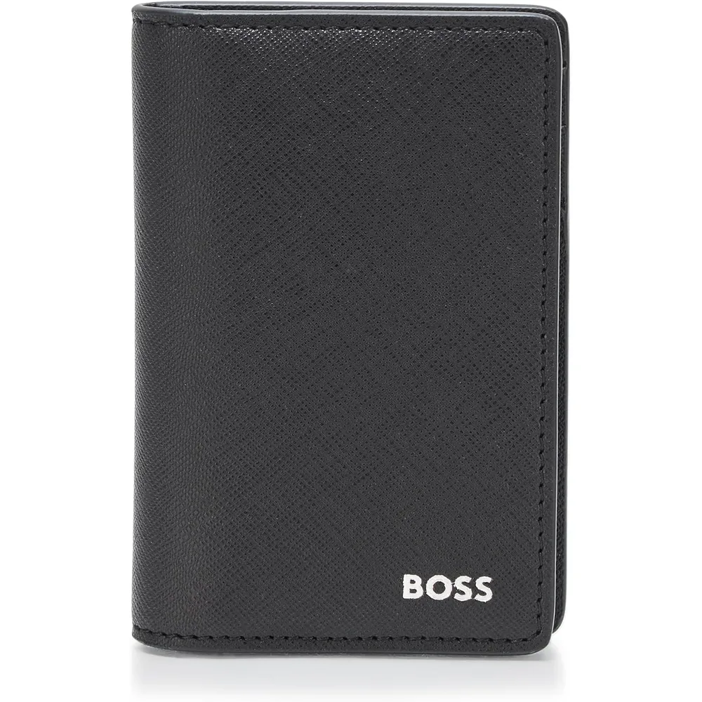 BILLETERA HUGO BOSS ZAIR BIFOLD NEGRO HOMBRE