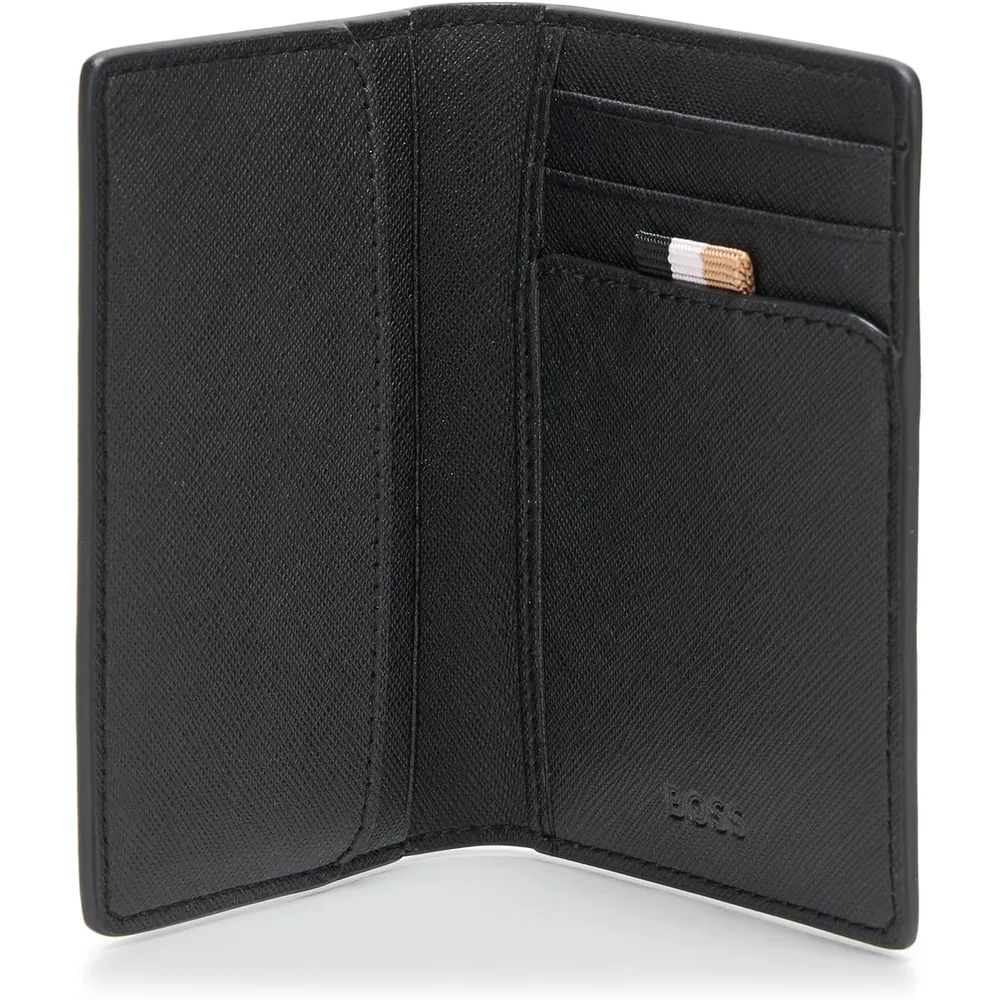 BILLETERA HUGO BOSS ZAIR BIFOLD NEGRO HOMBRE