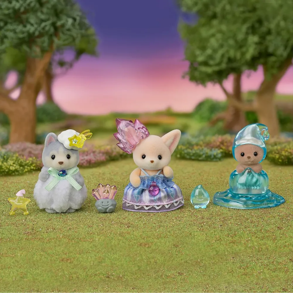 MUÑECA SYLVANIAN FAMILIES SET MÁGICO BOSQUE DE HADAS