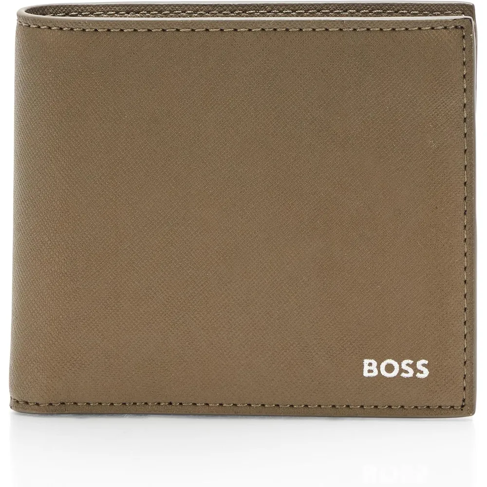BILLETERA HUGO BOSS ZAIR BIFOLDA NUEZ HOMBRE
