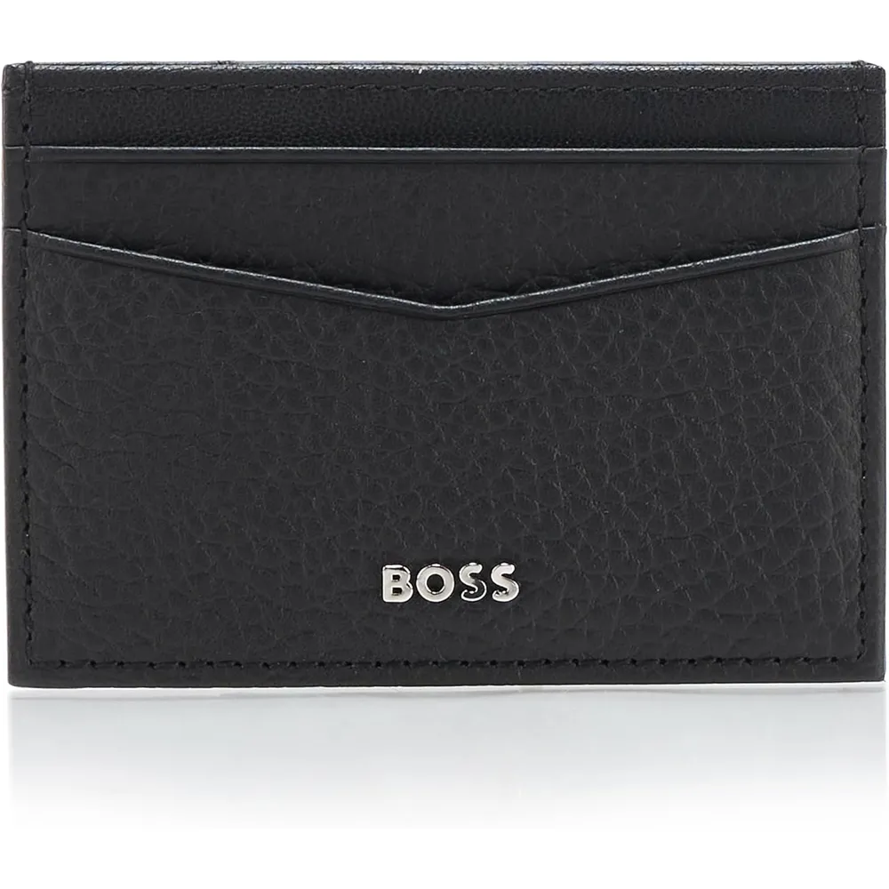 TARJETERO HUGO BOSS CROSSTOWN CLIP NEGRO HOMBRE
