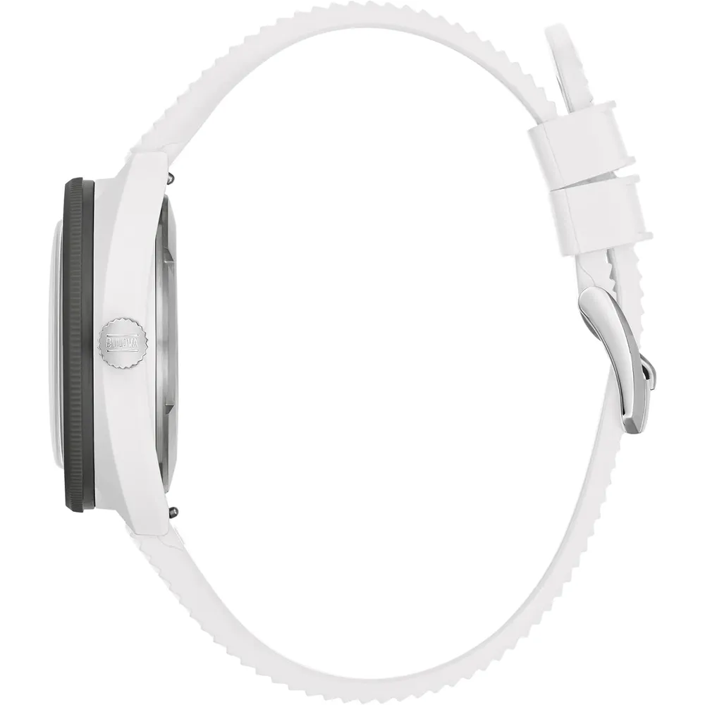 b0f9h7b1hf_1_webp.webp Bulova reloj Oceanographer Snorkel Amazon cuarzo 3 agujas cerámica caucho | Blanco