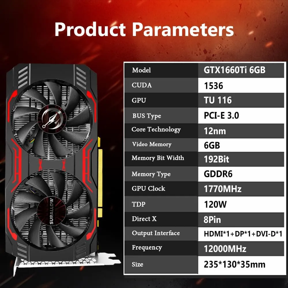 GTX 1660 Ti 6GB