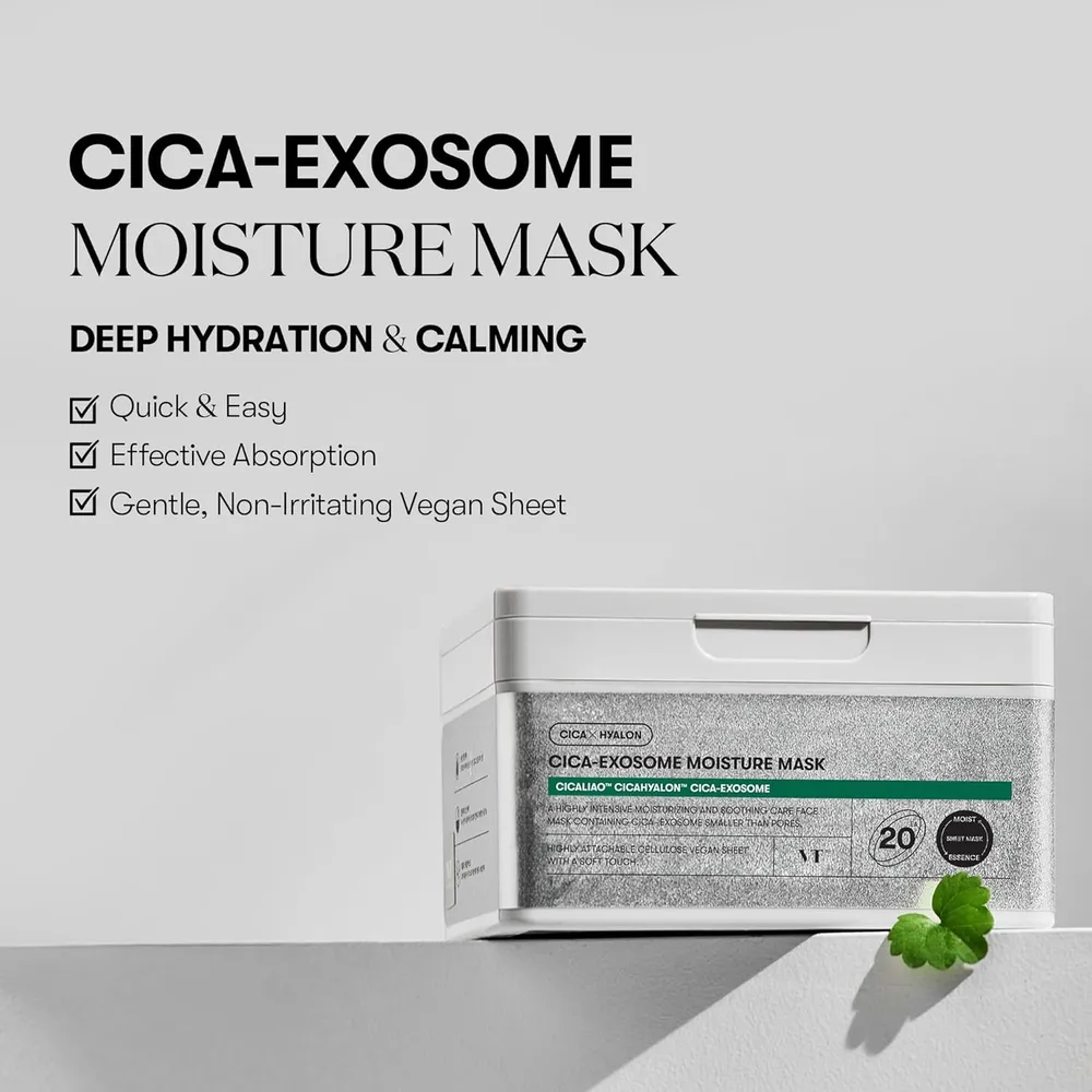 VT Cosmetics Mascarilla Hidratante CICA-EXOSOME 20und