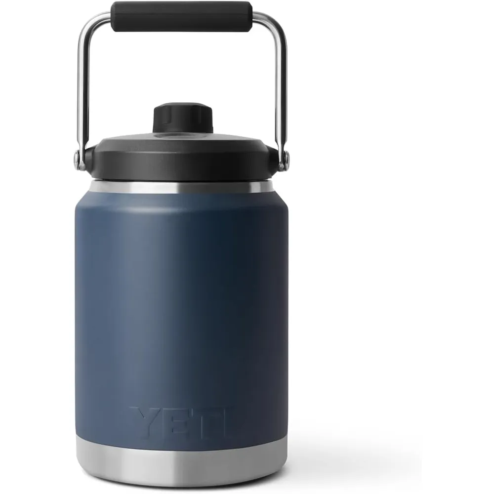 YETI Rambler Jarra con Tapa Magnética de 1 Galón | Azul Marino